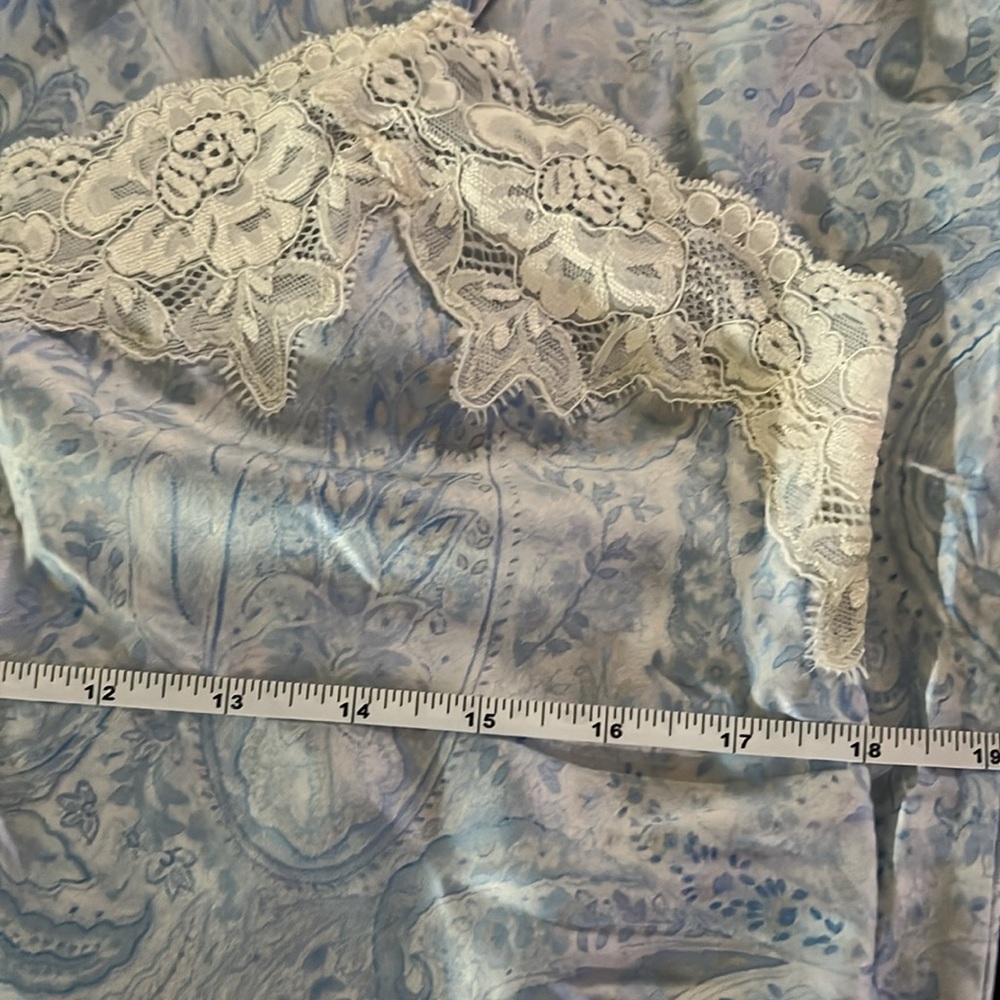 Lauren Ralph Lauren satin paisley nightgown - Picture 7 of 7